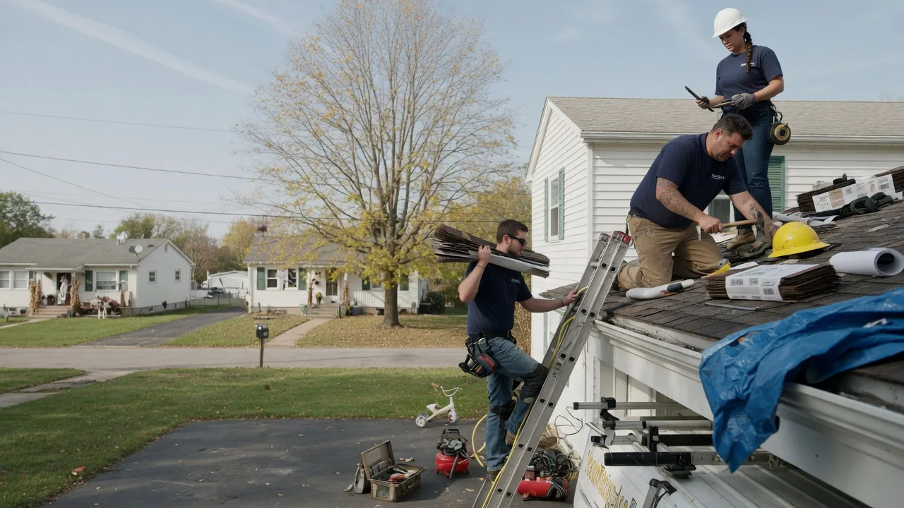 Local Roofing Contractors in Manchester, IL near me